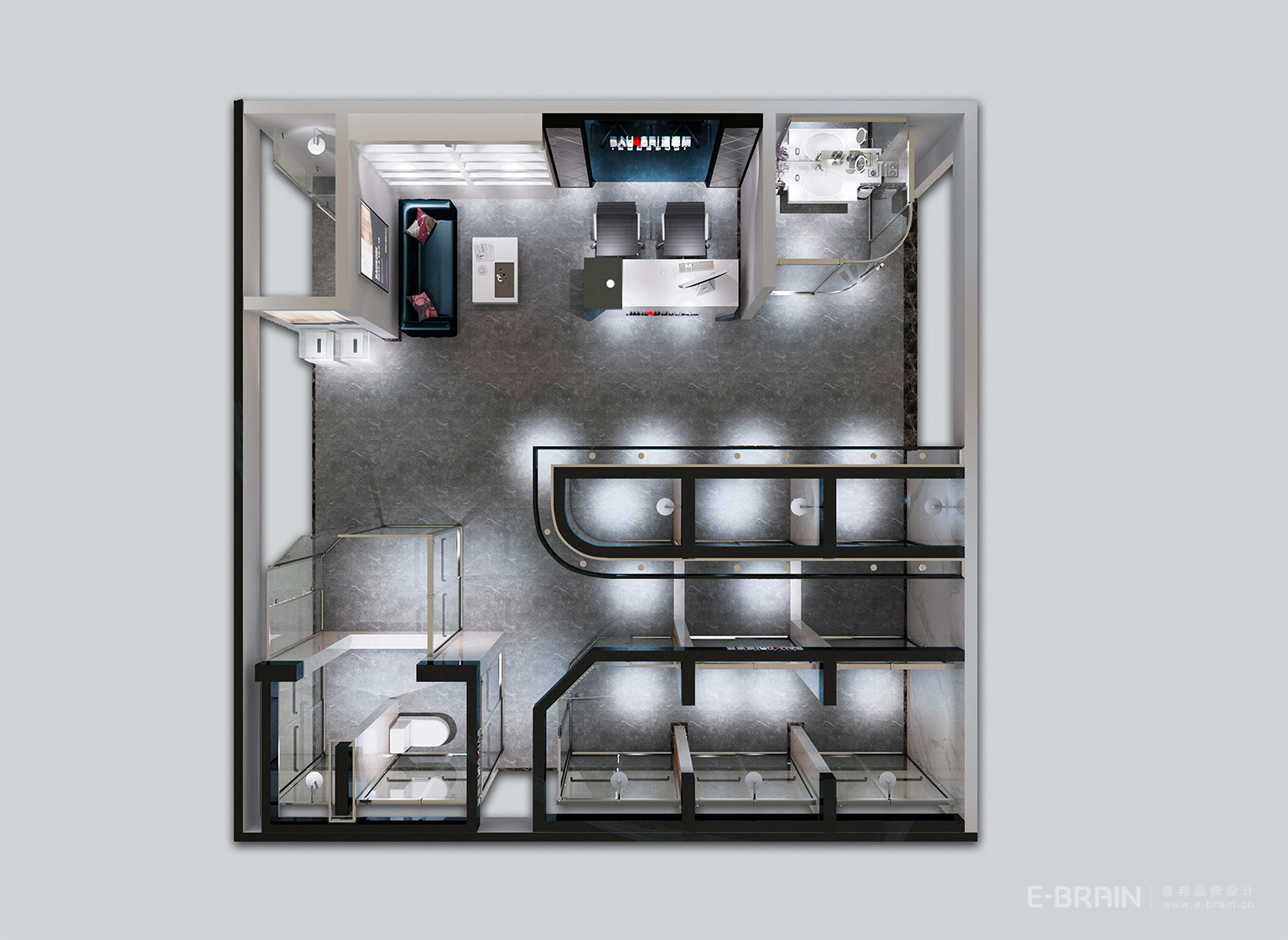 空間設(shè)計--頂視圖 空間設(shè)計--頂視圖