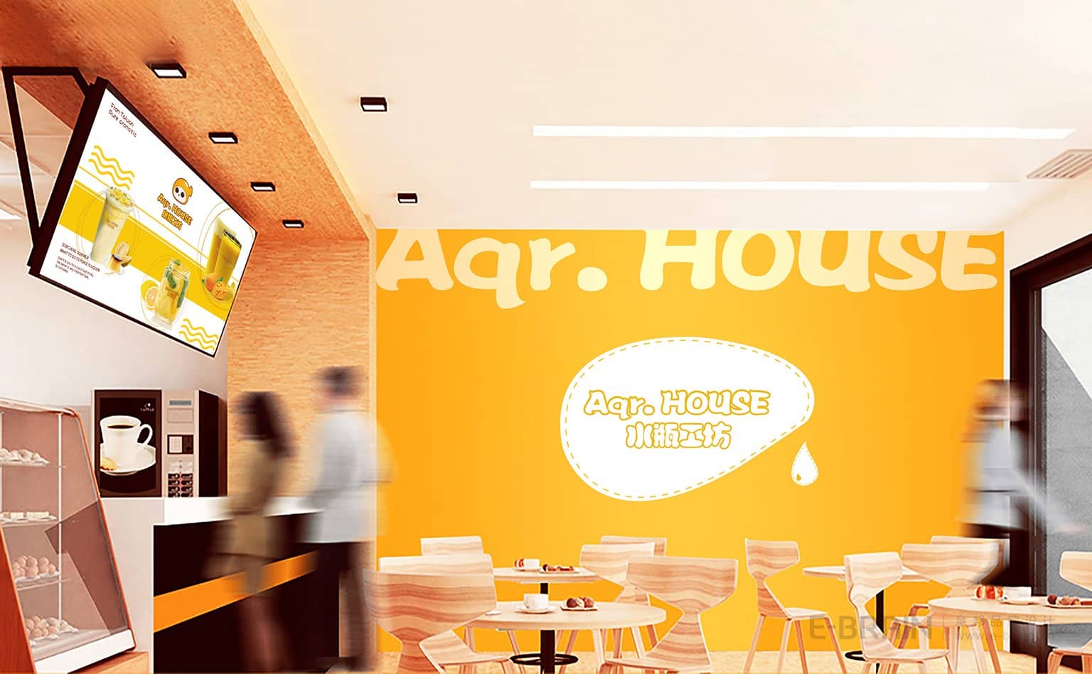 奶茶店空間設(shè)計-店面設(shè)計 奶茶店空間設(shè)計-店面設(shè)計